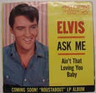 Elvis Presley - Ask Me - 1964 Picture Sleeve & 45