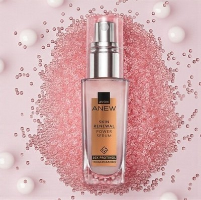 Avon Anew SKIN RENEWAL Power Serum Zweifach Kollagen Boost Protinol NIACINAMIDE