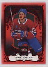 2025-26 Upper Deck Fleer Ultra Ultra Team Red 56/99 Ivan Demidov #13of20 0z0g