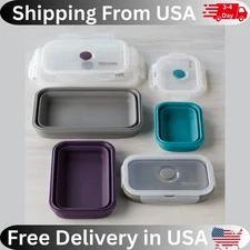 Silicone Food Storage Containers Set (set of 4) norwex