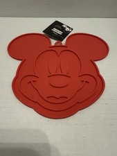 Disney Mickey Mouse Silicone Trivet/Pot Holder Brand New