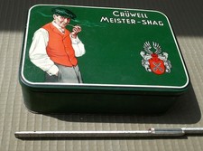 Alte Dose , Blechdose , Tabakdose , Cr&uuml;well Meister-Shag 250 Gramm Pfeifentabak