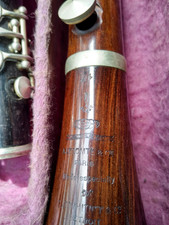 vintage clarinet wooden, Sliver