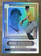 2025 Panini Donruss Konnor Griffin Coming Attractions #13 SP RC Rookie Pirates