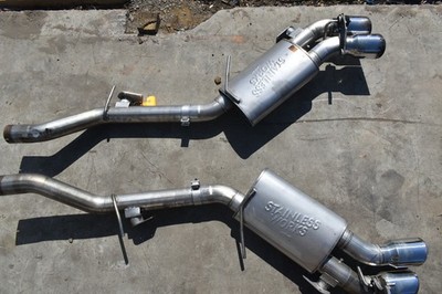 2009-2015 CTS-V Stainless Works Exhaust 3'' Dual CATBACK System *USED*
