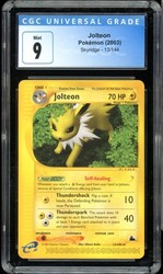 Jolteon 13/144 Skyridge Regular Rare