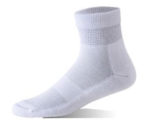 5 PCS Mens Diabetic Cotton Ankle Socks Arch Support NonBinding Circulation