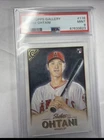Topps 2018 Topps Gallery Shohei Ohtani #116 Rookie Blue /50 PSA 9 Angels