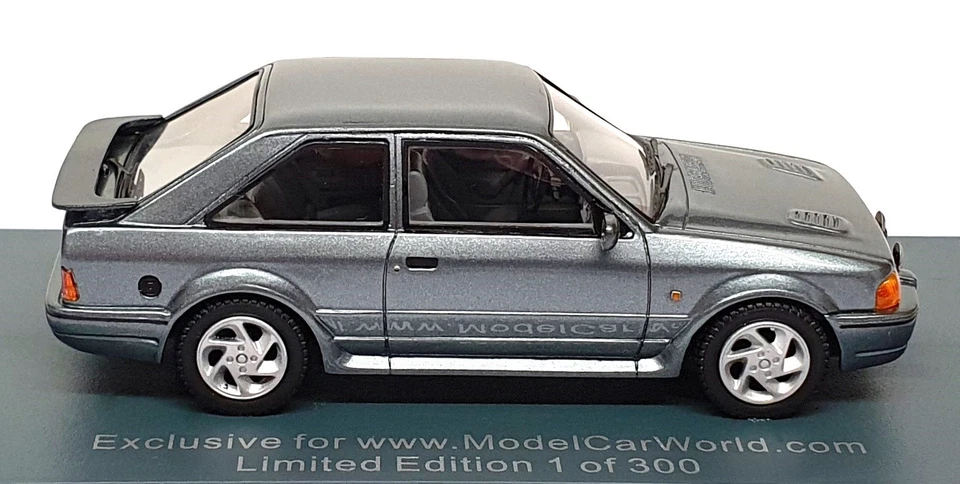 Neo 1/43 Scale Resin 44953 - Ford Escort RS Turbo - Mercury Grey - Image 3 of 4