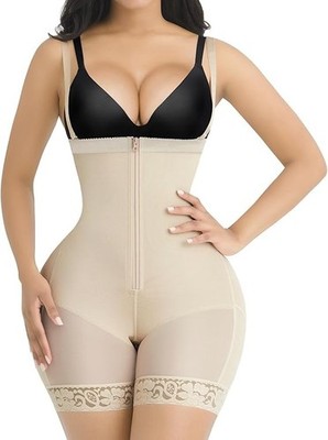 Shapellx Damen Fajas Colombianas Shaper Body Large Beige