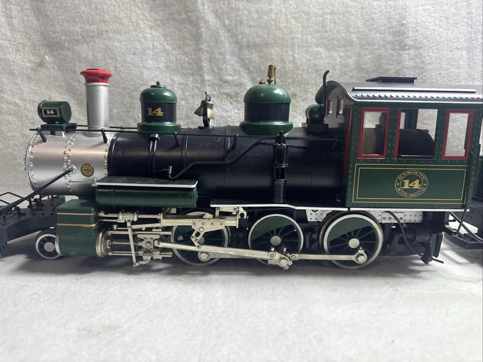 Bachmann G Scale 4-6-0 Steam Locomotive With Metal Gears And Rods For Train Set - Image 3 of 4