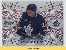 2022-23 Upper Deck SP Game Used Purity Rookies Nicholas Abruzzese Nick READ 0b3