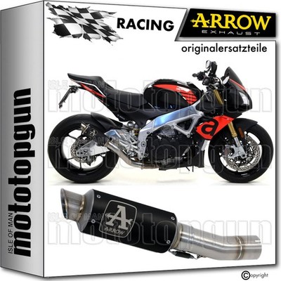 ARROW AUSPUFF RC GP2 GP-2 NICHROM SCHWARZ APRILIA TUONO V4-R 2013 13 2014 14