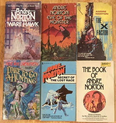 Andre Norton Science Fiction Paperback Choose a Title Reader Copies