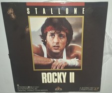 Rocky II Laserdisc Vintage Movie Sylvester Stallone MGM
