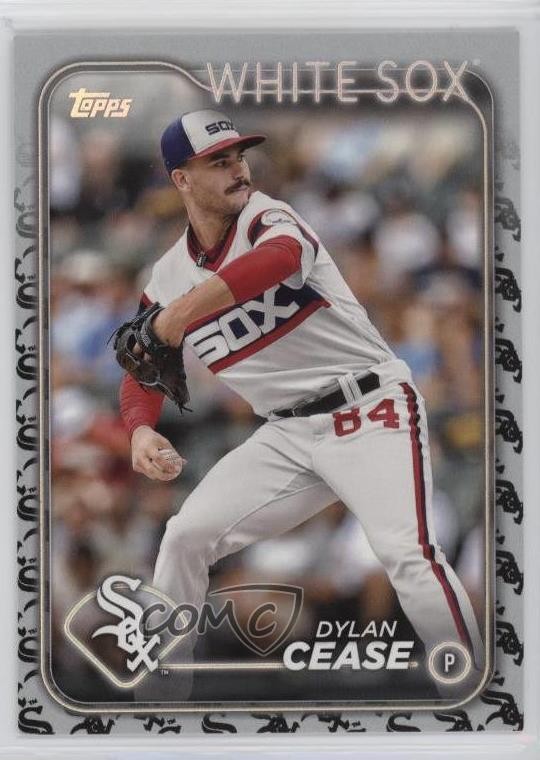 2024 Topps Series 1 Team Color Border Dylan Cease #40 1eg1