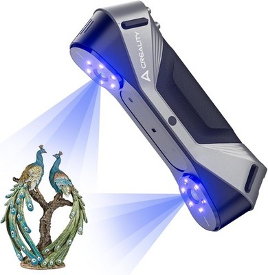 Creality CR-Scan Raptor 3D Scanner for 3D Printing 60fps Blue Laser & NIR 0.02mm