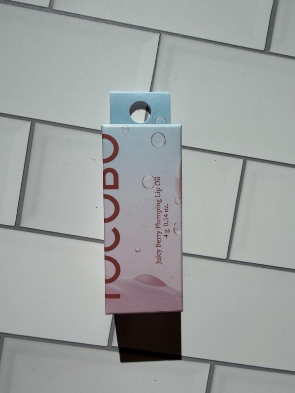 tocobo Juicy Berry Plumping Lip Oil Lip Plumper Butter Brown 0.14 oz