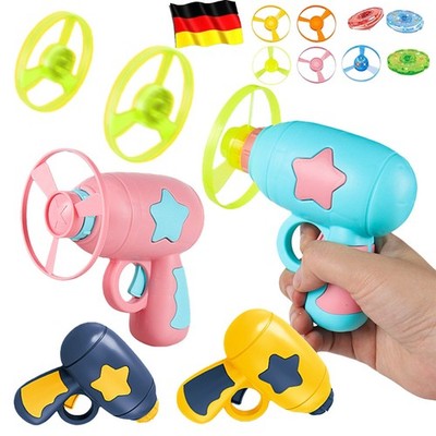 8pcs Cat Fetch Toy with Flying Propellers Set Interactive Toys for Kitten Puppy