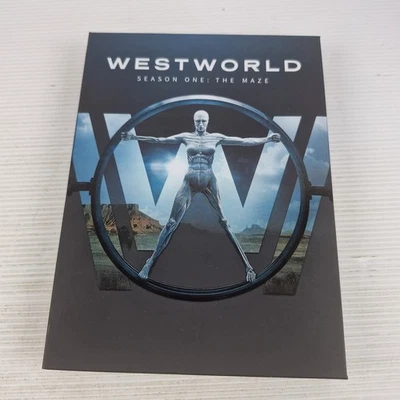 Westworld Season One: The Maze (2016) 3-Disc Widescreen DVD Set with Slipcase - Image 1 of 4