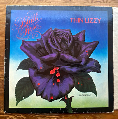 Thin Lizzy Black Rose LP Vinyl 1979 Club Edition Phonogram 38 996 5