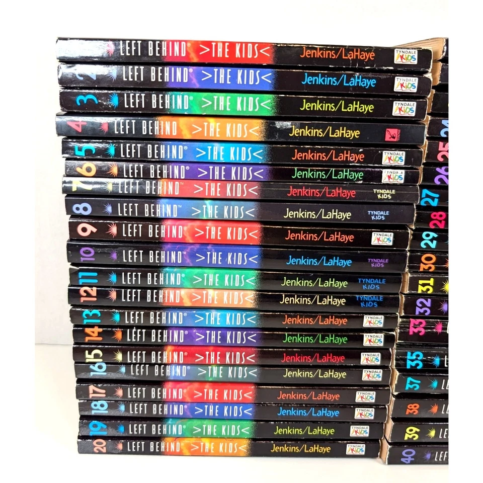 Near Complete Set LEFT BEHIND, The KIDS Books Series by Jerry Jenkins 38 volumes - Image 2 of 4