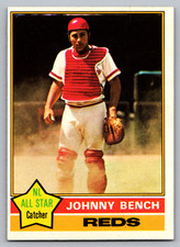 1976 TOPPS #300 JOHNNY BENCH CINCINNATI REDS