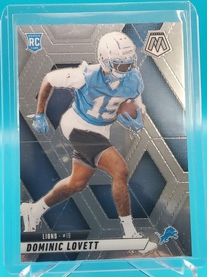 2025 Panini Mosaic Dominic Lovett ROOKIE #363 - Detroit Lions