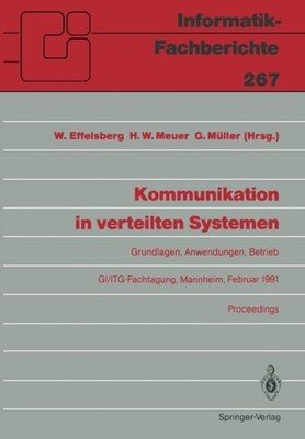 Effelsberg - Kommunikation in verteilten Systemen - New paperback or s - X555z