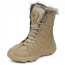 Winter Waterproof Men Boots Super Warm Plush Snow Boots Sneakers Ankle Boots