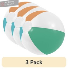 (3 pack) 25 Inch Inflatable Beach Ball for Po...