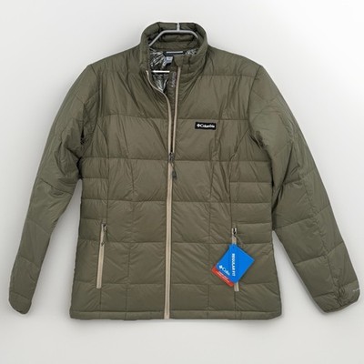 Columbia Voodoo Falls 590 Turbo Down Puffer Jacket M Full Zip Omni-Heat -Shield