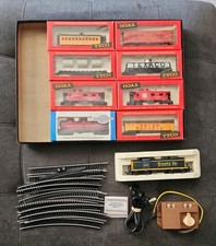 Buy Vintage Toys like TYCO HO Scale Santa Fe Starter Set- Locomotive- Freight from eBay