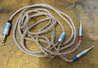 LITZ OCC Copper Silver Cable Focal Clear Elear Elex Elegia HiFiMan Sundara Arya