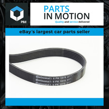 Image of 6 Rib Multi V Drive Belt 6PK1075 Continental 9615208480 38920P5L003 38920P5L004