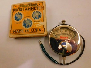 Vintage Ammeter | eBay
