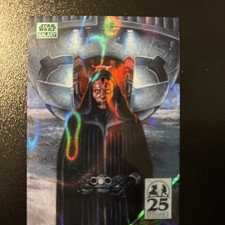 2024 Topps Chrome Star Wars Galaxy Sith Arrival Aqua Lava Refractor /175