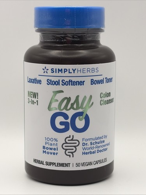 #ad Simply Herbs Easy Go Bowel Mover Adult Cleansing Supplement for Colon Health $28.49