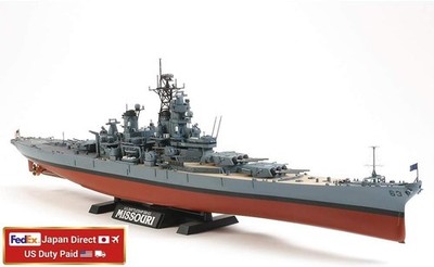 Tamiya 1/350 USS Missouri BB-63 1991 Spec Plastic Model Kit 78029 Japan New
