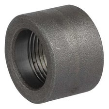 Zoro Select 4307001512 3/4 In Fnpt 316 Stainless Steel Half Coupling, Class,