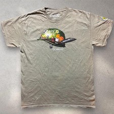 Gorillaz Dirty Harry Tee Small Olive Graphic Band Shirt Unisex Y2K