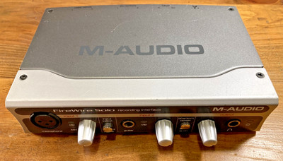 M-Audio Firewire Solo Recording Interface NO POWER SUPPLY 