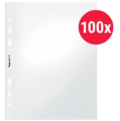 Bene ClearView Prospekthüllen Klarsichthüllen DIN A5 Glasklar 100 Mikron 100my
