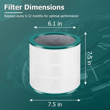 Replacement for Dyson Tower Purifier Pure Cool Link 2 Filter TP01, TP02, TP03, A