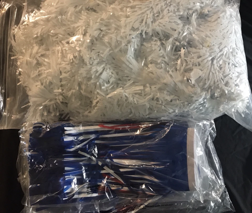 Грузовик парад поплавок украшения набор ~ винил красный, белый и синий новый ~ неиспользованный - Изображение 4 из 4