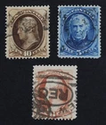 CKStamps: US Stamps Collection Scott#161 179 186 Used