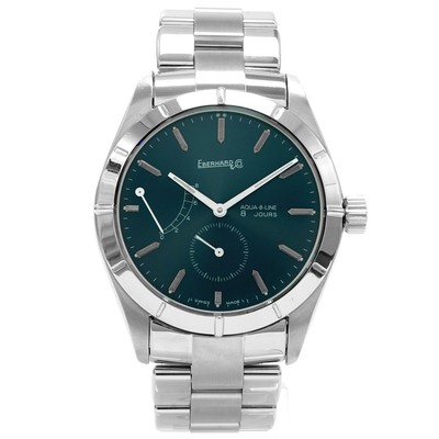 Eberhard Watch 8 Jours Aqua-8-Line 21018 - Inventory 7262 Stainless Steel 39mm