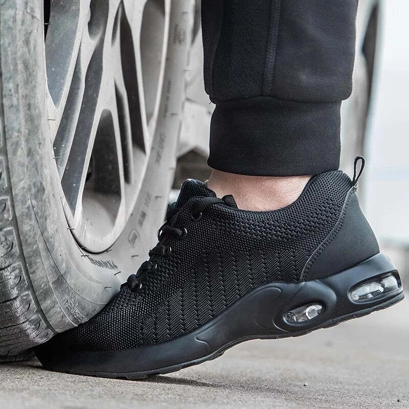 Zapatos de seguridad para hombres con punta de acero super |