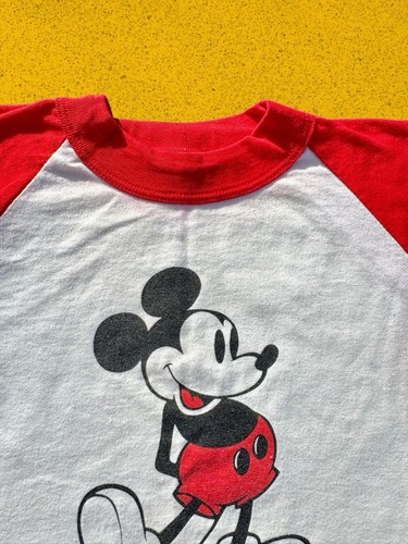 Vintage 80’s Mickey Disney Retro Kids T-Shirt Size XL - Picture 8 of 8