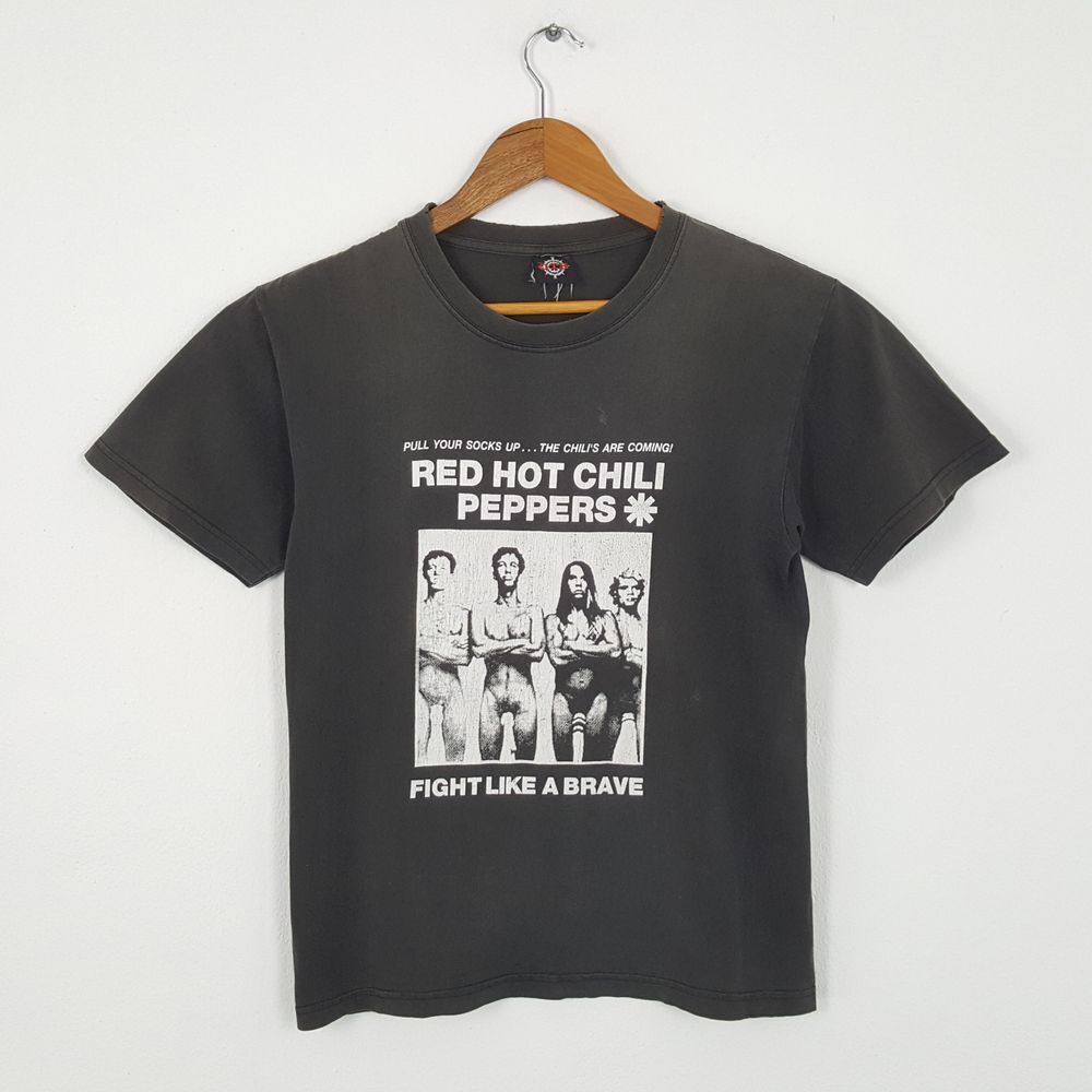 Vintage 90's Red Hot Chili Peppers American Rock Band Black Vintage 90's Red Hot Chili Peppers American Rock Band Black